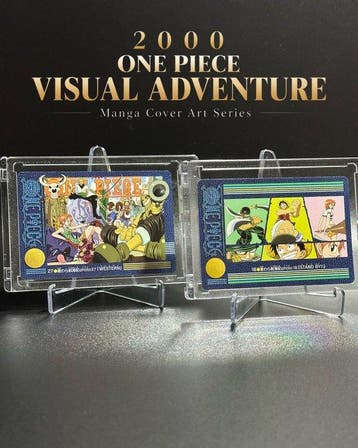 Bandai - 2 Card - One Piece - 2000 ONE PIECE Visual, Hobby en Vrije tijd, Nieuw