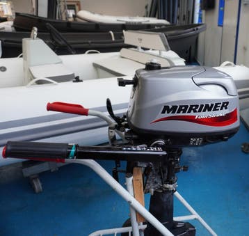 Mariner 5pk 4takt, Watersport en Boten, Buiten- en Binnenboordmotoren, Gebruikt, 5 tot 10 pk, Viertaktmotor, Buitenboordmotor