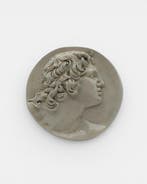 sculptuur, Medaglione di Alessandro Magno - 33 cm -