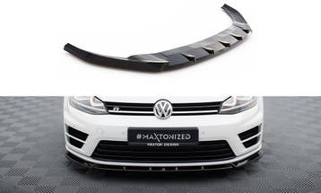 voorspoiler V.5 Volkswagen Golf R MK7, Ophalen of Verzenden, Nieuw
