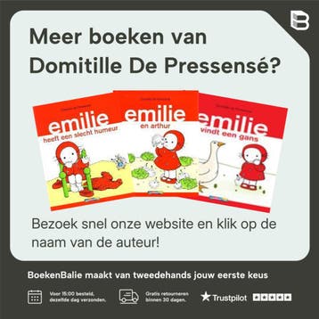 Emilie wil niet in bad / Emilie / 9 - Domitille De Pressensé, Boeken, Verzenden, Gelezen, Domitille De Pressensé