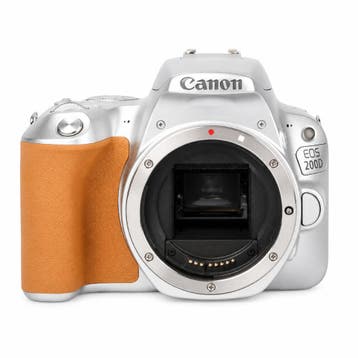 Canon EOS 200D DSLR Body Zilver - Tweedehands, Audio, Tv en Foto, Fotocamera's Digitaal, Verzenden, Gebruikt, Canon