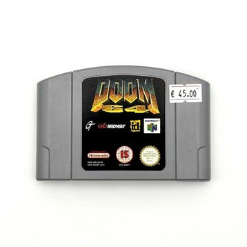 Doom 64 - Nintendo 64 N64 - PAL UKV - Cartridge Only, Spelcomputers en Games, Ophalen of Verzenden, Zo goed als nieuw