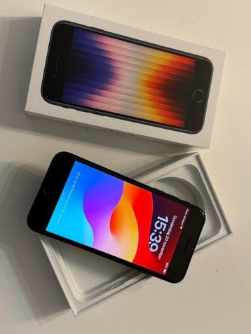 Apple iPhone SE (2nd generation) 128GB Black - Mobiele, Nieuw