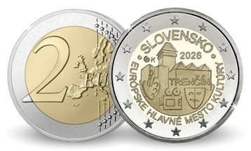 2 euro Trencin 2026 - Slowakije, Verzenden