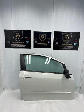 Fiat Punto Evo bj.2010 portier 2-deurs rechts voor deur wit, Gebruikt, Voor, Fiat, Deur
