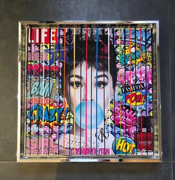 Elmago - Audrey hepburn pop bubble gum codebarre