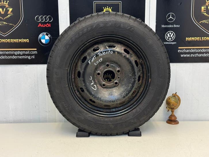 Fiat Talento bj.2019 Reservewiel 205/65R16C 5x114,3, Auto-onderdelen, Banden en Velgen, 16 inch, Zomerbanden, 205 mm, Personenwagen