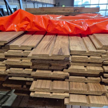 Thermo Frake | Dubbel Rhombus | Gevelbekleding | MEGA ACTIE, Minder dan 25 mm, Nieuw, Ophalen of Verzenden, Plank