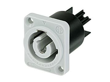 Neutrik Powercon wit chassis, Ophalen of Verzenden, Nieuw