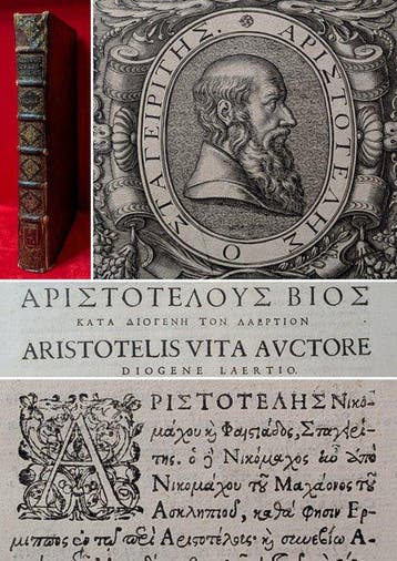 Aristóteles; Diógenes Laercio; Isaac Casaubon (intérprete);