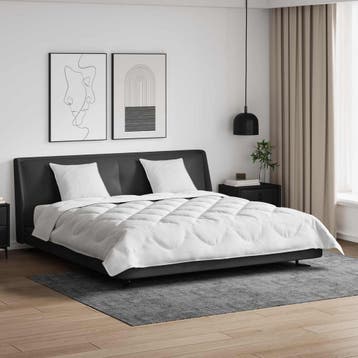 vidaXL All-season dekbed met kussen 3 st Wit Microvezel, Verzenden, Nieuw, Wit