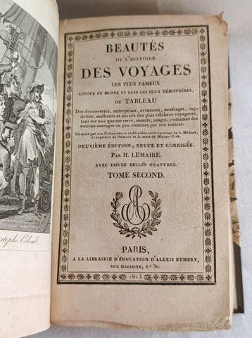 Lemaire - Beauté de l’histoire des voyages les plus fameux