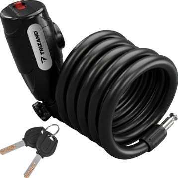 Trizand Lang fietsslot 150 cm zwart kabelslot voor fiets..., Ophalen of Verzenden, Nieuw