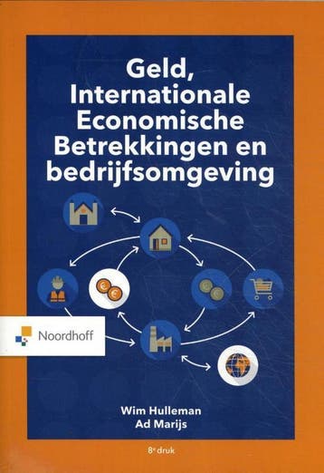 9789001590987 Geld, Internationale Economische Betrekking..., Verzenden, Zo goed als nieuw, W. Hulleman