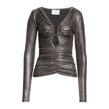 Marant Etoile • zilveren top Buffy • 38, Verzenden, Nieuw, Grijs, Maat 38/40 (M)