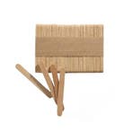 Silikomart IJsstokjes Hout Mini 7,2cm - 500st, Verzenden, Nieuw