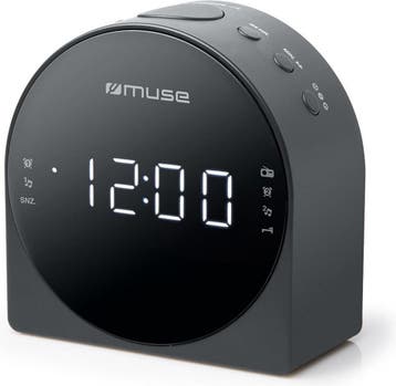 Muse M-185CR - Stijlvolle digitale wekkerradio met groot, Verzenden, Nieuw