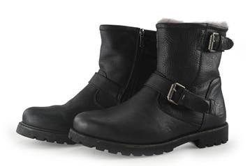 Panama Jack Biker boots in maat 41 Zwart, Verzenden, Zwart, Overige typen, Zo goed als nieuw