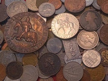 Wereld. Large lot of World Coins, 1800 to présent. (Zonder