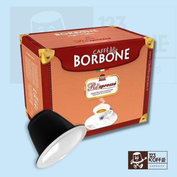 Caffè Borbone Respresso Nera capsules Nespresso 100 stuks –, Verzenden, Nieuw