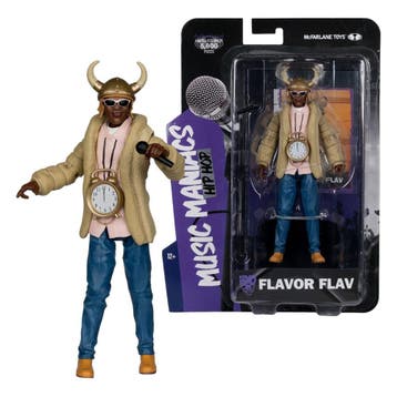 Music Maniacs Hip Hop Action Figure Flavor Flav 16 cm, Ophalen of Verzenden, Nieuw