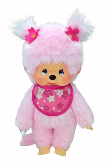 Monchhichi pop Cherry Blossom meisj van €22,99 voor €20,69, Ophalen of Verzenden, Nieuw