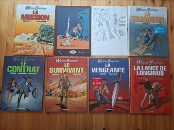 Wayne Shelton T1 à T5 + T7 + 2x ex-libris - 6x C - 6 Album -, Nieuw