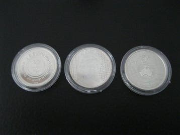 Nederland. 5 Euro 2006 (Jahrgang komplett, 3 coins) (Zonder