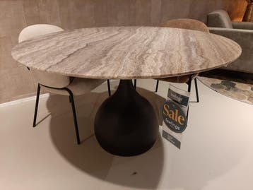 Delphi eettafel - Ø130 **SHOWROOMMODEL**, Huis en Inrichting, Nieuw