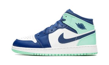 Air Jordan 1 Mid Blue Mint (GS), Kleding | Heren, Nieuw