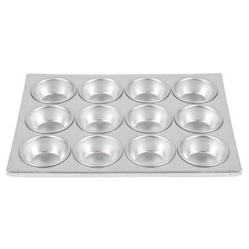 Horeaca aluminium muffinbakvorm | 12 muffins, Verzenden