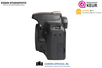 Canon EOS 1000D digitale camera (4.108 clicks) met garantie, Ingebouwde flitser, Spiegelreflex, Canon, Oplader