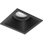GU10 Inbouwspot Set - Mat Zwart - Inbouw Vierkant -, Metaal of Aluminium, Nieuw, Ophalen of Verzenden, Led