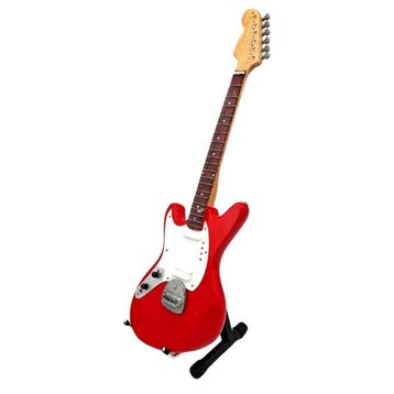 Miniatuur replica Fender Jaguar gitaar - Kurt Cobain Nirvana, Ophalen of Verzenden, Nieuw, Pop, Beeldje of Miniatuur
