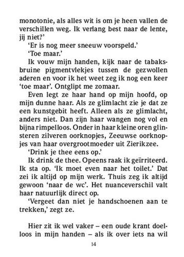 Hersenschimmen / Grote letter bibliotheek / 3767 Bernlef, Boeken, Romans, Verzenden, Zo goed als nieuw, Bernlef