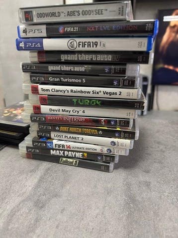 Sony - PlayStation - Mixed Game Lot - PS1, PS3, PS4 & PS5 -, Nieuw