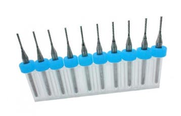 Combi set van 10 micro freesjes (1.00-3.00 mm), Ophalen of Verzenden, Nieuw