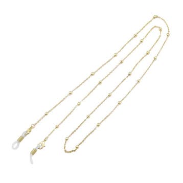 Fako Bijoux - Brillenkoord - Ketting - Bolletjes - 75cm -, Verzenden, Nieuw