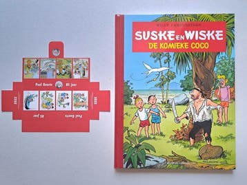 Suske en Wiske - De komieke coco - luxe HC met linnen rug -, Nieuw