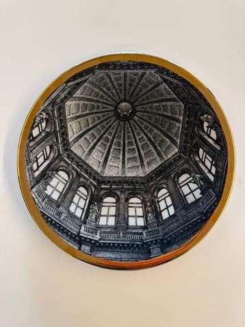 Piero Fornasetti - Schotel (6) - Porselein