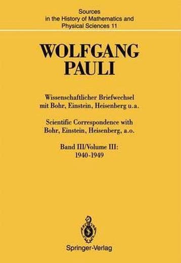 9783662308509 Wissenschaftlicher Briefwechsel Mit Bohr, E..., Verzenden, Nieuw, Wolfgang Pauli