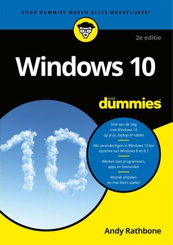 Windows 10 voor dummies / Voor Dummies - Andy Rathbone, Verzenden, Zo goed als nieuw, Andy Rathbone