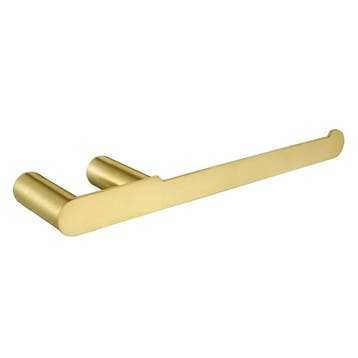 Wc-rolhouder mat goud Ovaal, Verzenden, Nieuw
