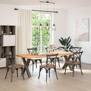 Stalen industriele poten 70cm - Retourdeal - 30% korting, Tafelpoot, 50 tot 100 cm, Zo goed als nieuw, Metaal