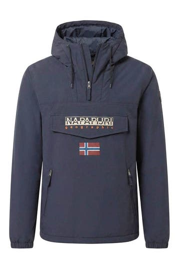 Napapijri Winterjas in maat 3XL Blauw, Napapijri, Verzenden, Zo goed als nieuw, Blauw