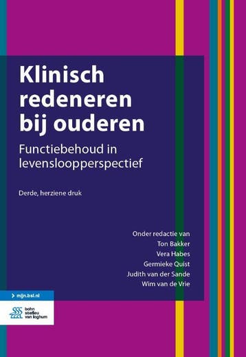 Klinisch redeneren bij ouderen 9789036821544, Verzenden, Zo goed als nieuw