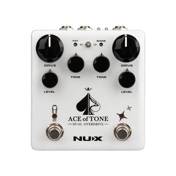 NUX NDO-5 analoge dubbele effect pedaal overdrive ACE OF, Ophalen of Verzenden, Nieuw