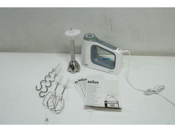 Braun MultiMix 5 HM 5107 - Handmixer - 750W - Wit, Verzenden, Zo goed als nieuw