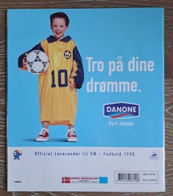 Panini World Cup France 98 - Ultra rare Danish, Nieuw